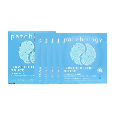 Patchology Serve Chilled On Ice Firming Eye Gels - 5 Pack