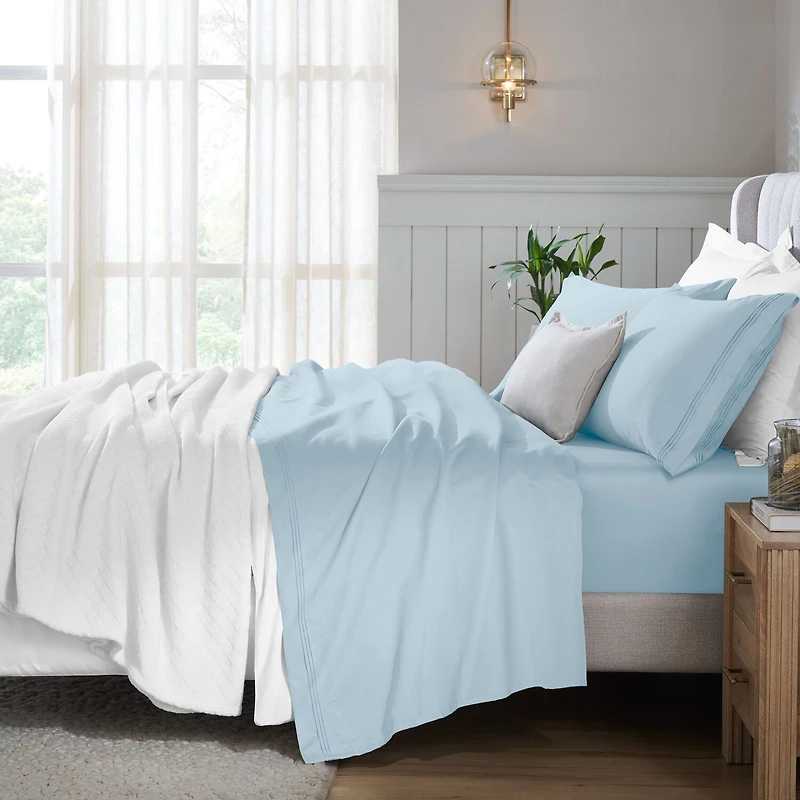 SUPERIOR® Egyptian Cotton Classic Soft 650tc Deep Pocket Sheet Set