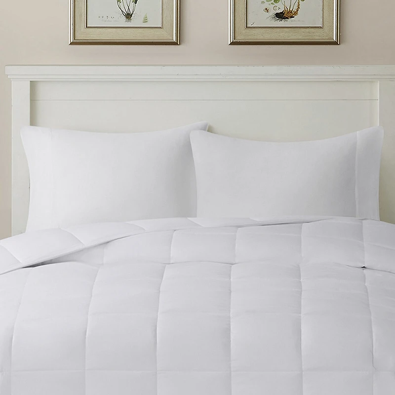 Sleep Philosophy Warmer 300 TC Cotton Sateen Down Alt 3M Thinsulate Comforter