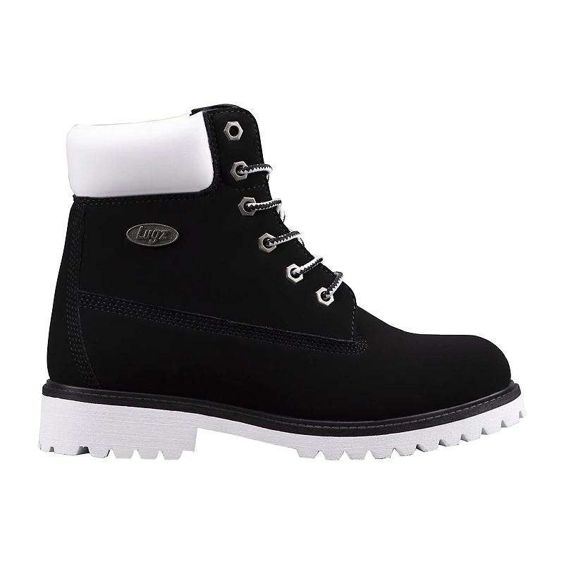 Lugz Womens Convoy Flat Heel Lace Up Boots