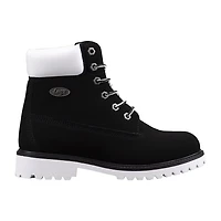 Lugz Womens Convoy Flat Heel Lace Up Boots