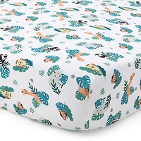 The Peanutshell Safari Adventures 3-pc. Crib Bedding Set