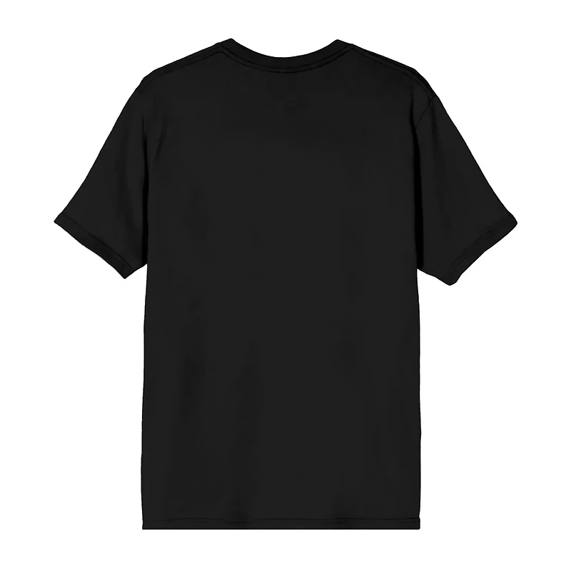 Mens Crew Neck Short Sleeve Regular Fit Batman DC Comics Graphic T-Shirt