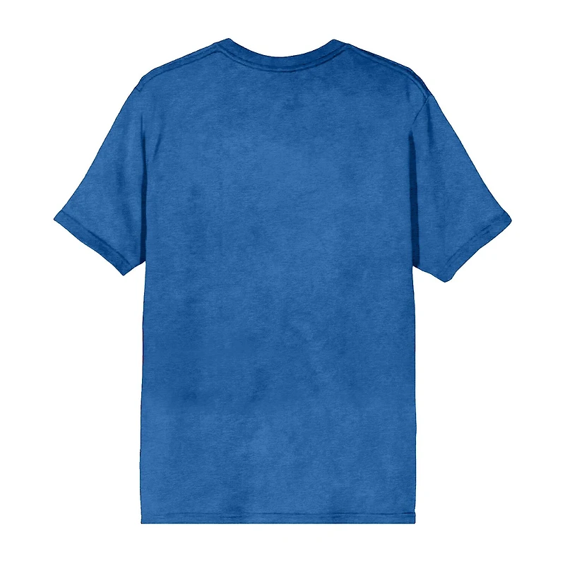 Mens Crew Neck Short Sleeve Regular Fit DC Comics Superman Graphic T-Shirt