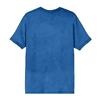 Mens Crew Neck Short Sleeve Regular Fit DC Comics Superman Graphic T-Shirt