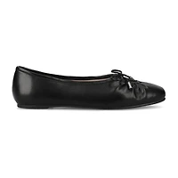 Journee Collection Callee Womens Square Ballet Flats