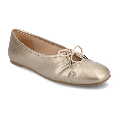 Journee Collection Callee Womens Square Closed Toe Ballet Flats