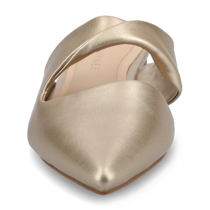 Journee Collection Enniss Womens Pointed Closed Toe Mules