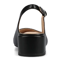 Journee Collection Sammie Womens Cap Closed Toe Flat Heel Pumps