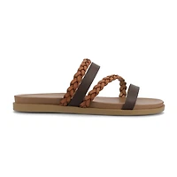 Journee Collection Womens Colette Flat Sandals