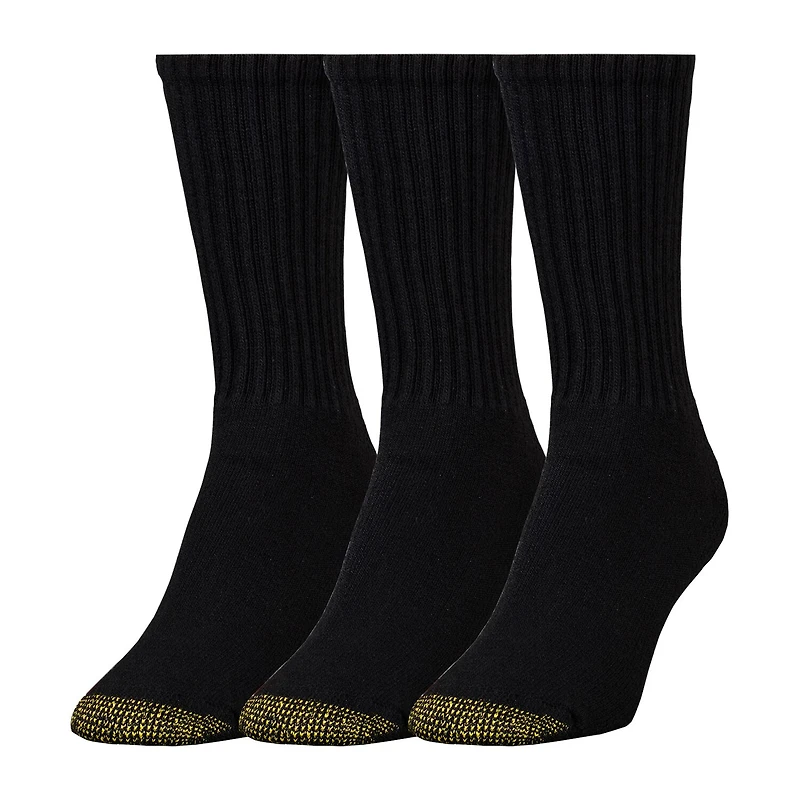 Gold Toe Ultra Tec Womens 3 Pair Crew Socks