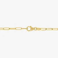 Diamond Addiction (G-H / I1-I2) Womens 1/3 CT. T.W. Lab Grown White Diamond 10K Gold Paperclip 18 Inch Pendant Necklace