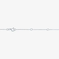 Diamond Addiction (G-H / I1-I2) Womens 1/3 CT. T.W. Lab Grown White Diamond 10K Gold Round 18 Inch Pendant Necklace