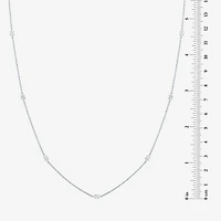 Diamond Addiction (G-H / I1-I2) Womens 1/3 CT. T.W. Lab Grown White Diamond 10K Gold Round 18 Inch Pendant Necklace