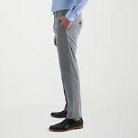 Haggar JMH 4 Way Stretch Houndstooth Mens Slim Fit Flat Front Suit Pant