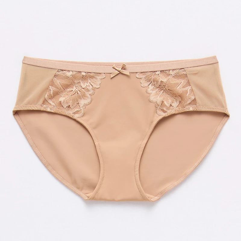 Ambrielle Tulip Lace Hipster Panty