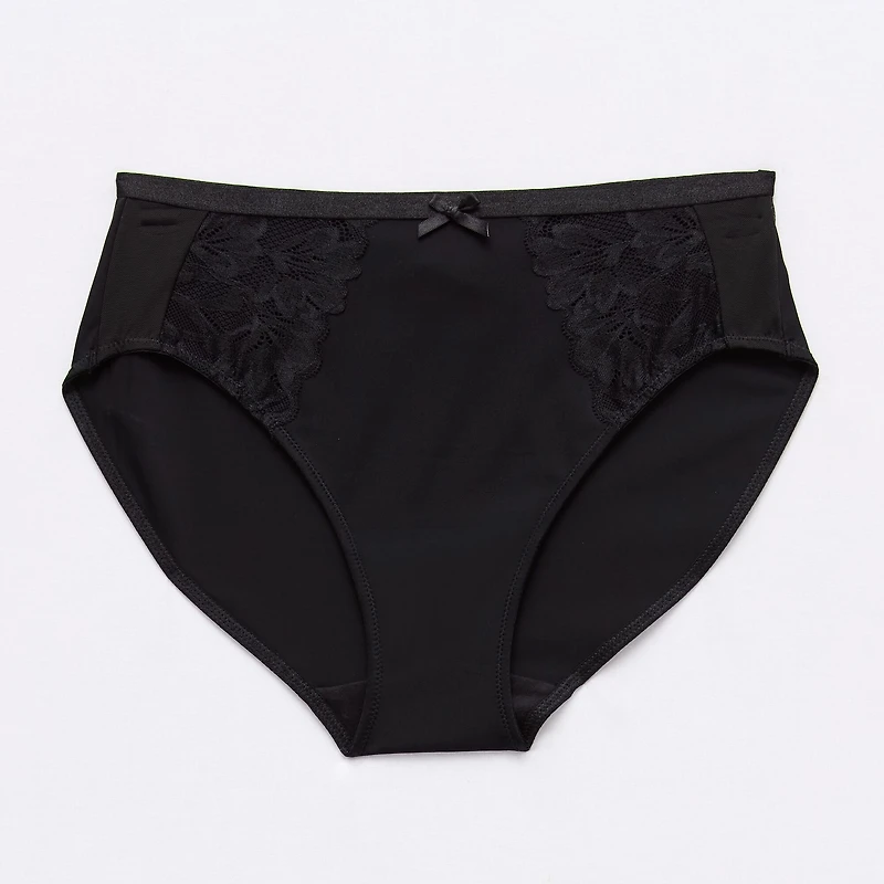 Ambrielle Tulip Lace Womens High Cut Panty