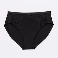 Ambrielle Tulip Lace Womens High Cut Panty