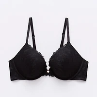 Ambrielle Tulip Lace Push Up Bra