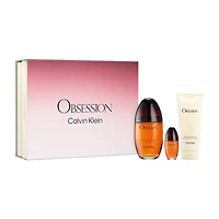 Calvin Klein Obsession For Women Eau De Parfum 3-Pc Gift Set ($151 Value) Perfume Set