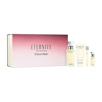 Calvin Klein Eternity For Women Eau De Parfum 4-Pc Gift Set ($205 Value) Perfume Set