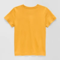 Okie Dokie Toddler & Little Boys Crew Neck Short Sleeve Regular Fit Graphic T-Shirt