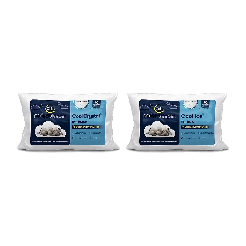 Serta PerfectSleeper Cool Ice Firm Support Pillow