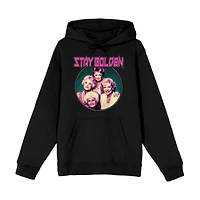Womens Juniors Long Sleeve Fleece Hoodie