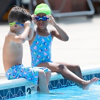 Dolfin Toddler Girls Easy-on + Easy-off Animal Sleeveless One Piece Swimsuit