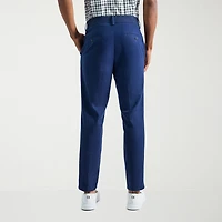 Haggar Comfort Luxe Mens Straight Fit Flat Front Pant
