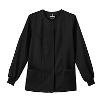 Fundamentals By White Swan 14740 Warm-Up Womens Plus Scrub Jackets