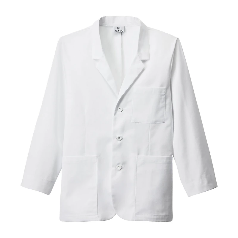 Meta Labwear 739 30" Consultation Mens Tall Long Sleeve Lab Coat