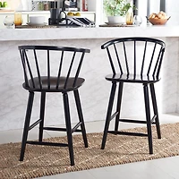 Safavieh Blanchard 2-pc. Counter Height Bar Stool