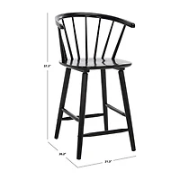 Safavieh Blanchard 2-pc. Counter Height Bar Stool