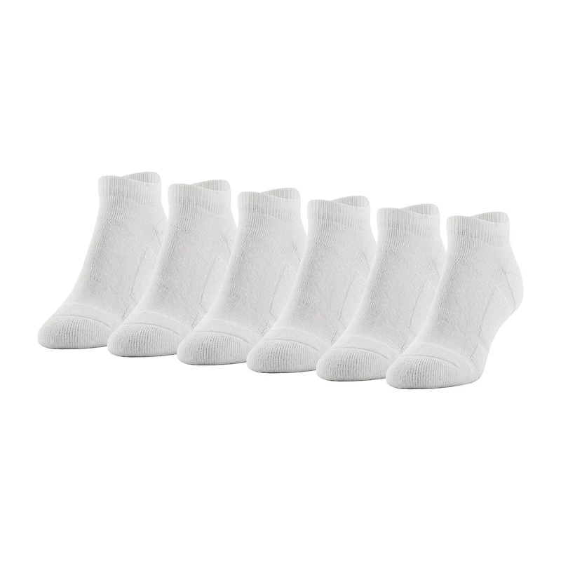 Gold Toe Sport Cushion Womens Multi-Pack 6 Pair No Show Socks