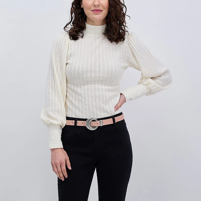JS Jessica Simpson Skinny Hip Womens Belt