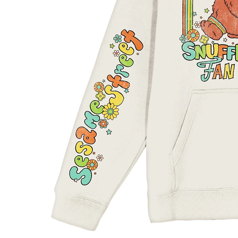 Womens Long Sleeve Sesame Street Fleece Hoodie