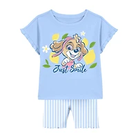 Toddler Girls Paw Patrol 2-pc. Short Set