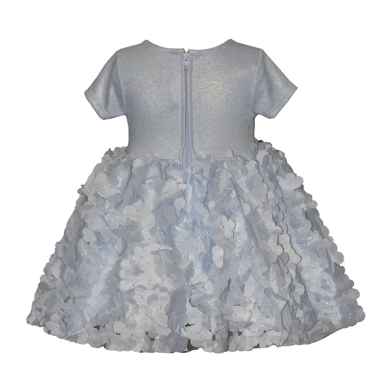 Bonnie Jean Toddler Girls Short Sleeve Fitted A-Line Dress