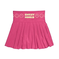 Smiley Little & Big Kid Girls Skort