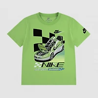 Nike Little Boys Crew Neck Short Sleeve Regular Fit Graphic T-Shirt