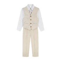 Van Heusen Little & Big Kid Boys 4-pc. Suit Set