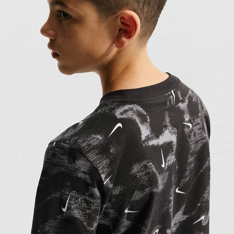 Nike Club Big Kid Unisex Crew Neck Short Sleeve Regular Fit Graphic T-Shirt