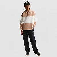 Nike Club Big Kid Boys Long Sleeve Regular Fit Spread Collar Rugby Shirt