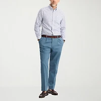 Dockers Stain Defender Mens Long Sleeve Regular Fit Wrinkle Free Button-Down Shirt