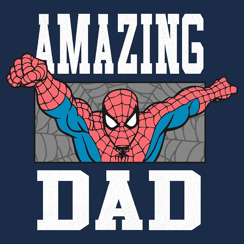 Novelty Mens Crew Neck Short Sleeve Regular Fit Spiderman Graphic T-Shirt