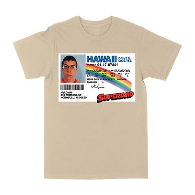 Novelty Superbad Mens Crew Neck Short Sleeve Regular Fit Graphic T-Shirt