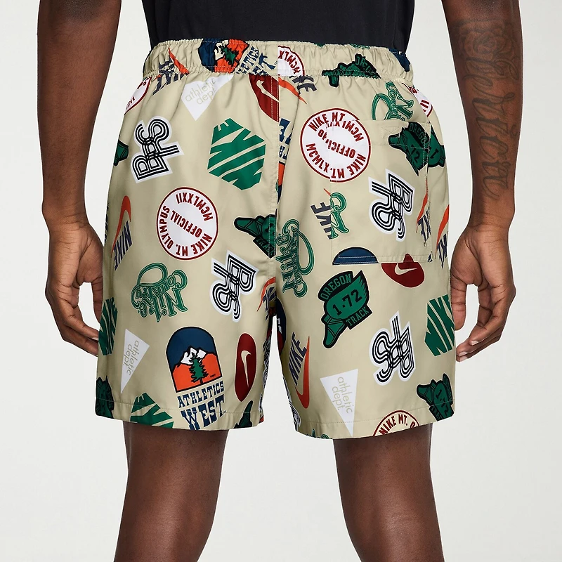 Nike Club Flow Mens 6" Mid Rise Workout Shorts