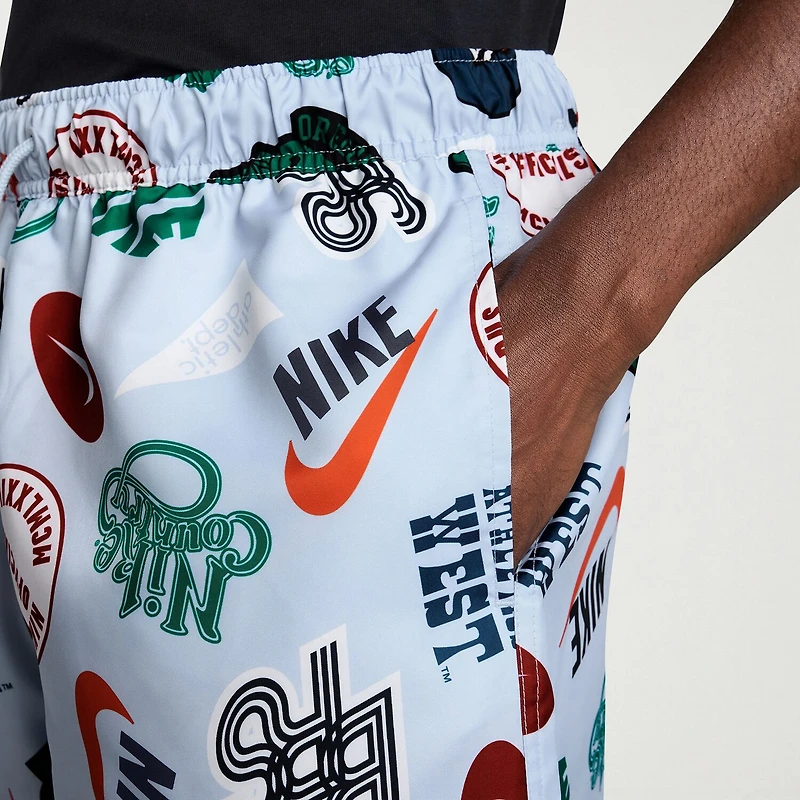 Nike Club Flow Mens 6" Mid Rise Workout Shorts