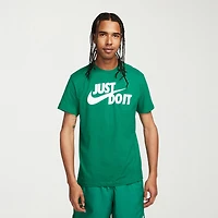 Nike Jdi Swoosh Mens Crew Neck Short Sleeve Classic Fit Graphic T-Shirt